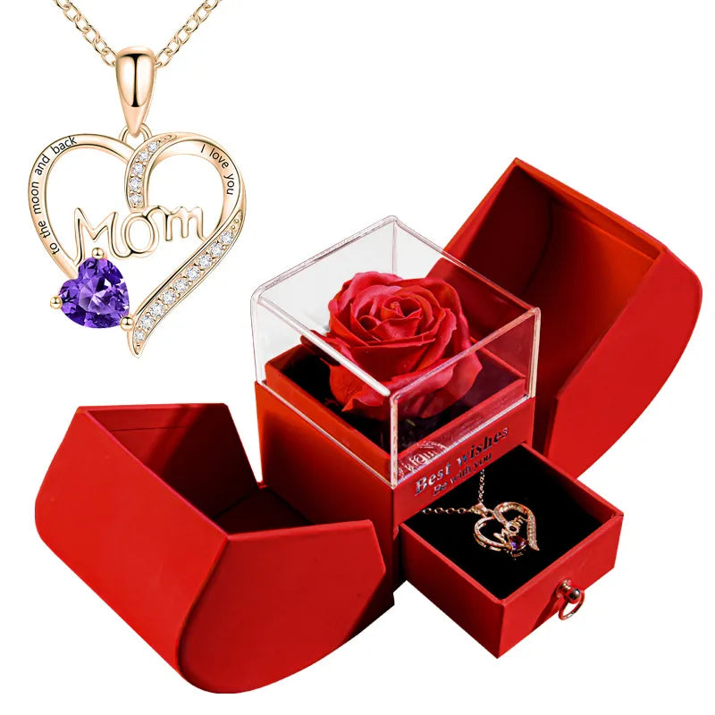 Jewelry Box Necklace for Lovers