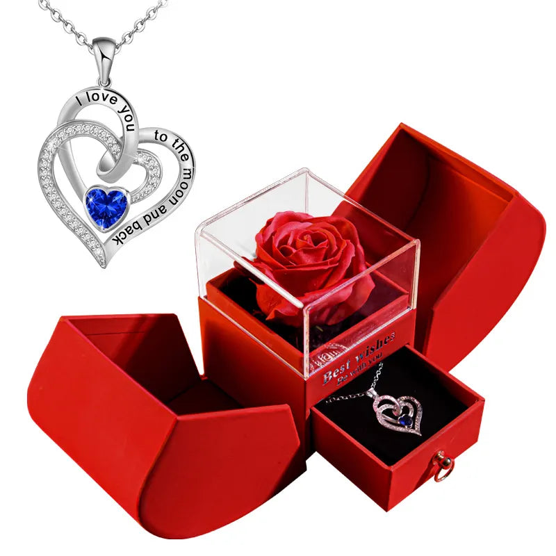 Jewelry Box Necklace for Lovers