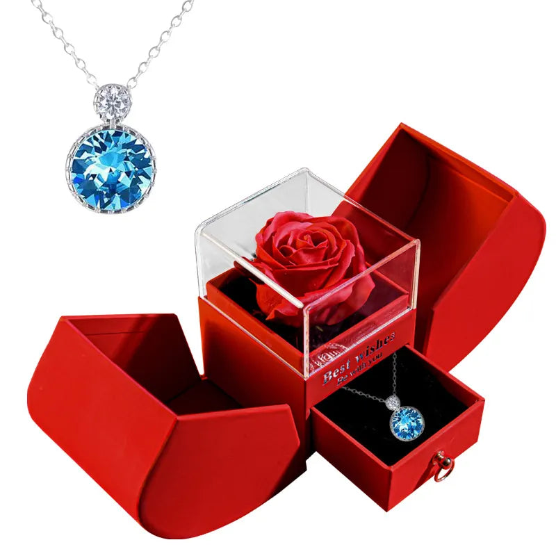 Jewelry Box Necklace for Lovers