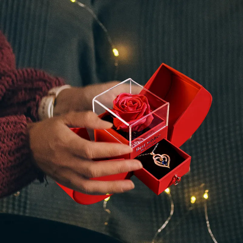 Jewelry Box Necklace for Lovers